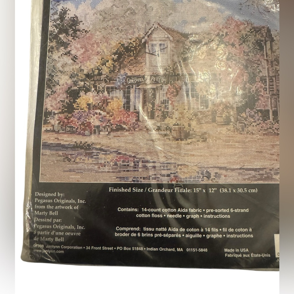 Janlynn Gomshall Flower Shop Cross Stitch New - Picture 3 of 6